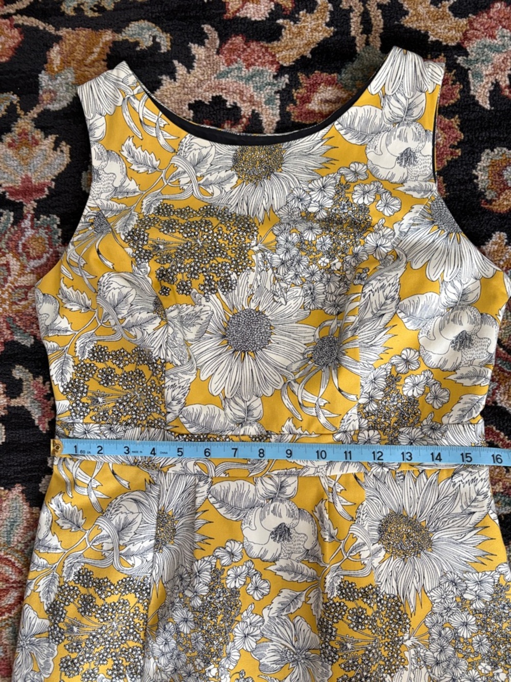Liberty of London for Target Yellow Botanical Sheath Dress 2009 collection - Picture 8 of 10
